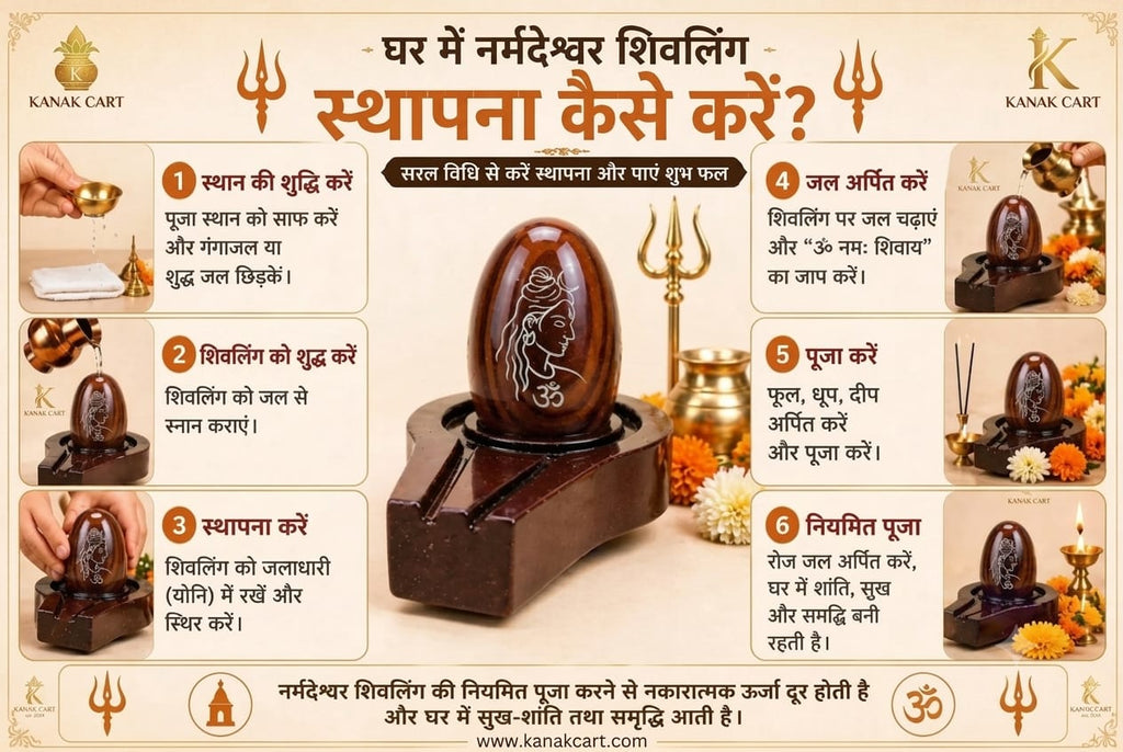 ''2"  नर्मदेश्वर शिवलिंग + नंदी जी Set